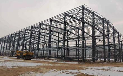 会宁会宁钢结构厂房安装